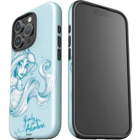 Disney Princess Jasmine Ready for Adventure Art iPhone 16 Pro Max Impact Case