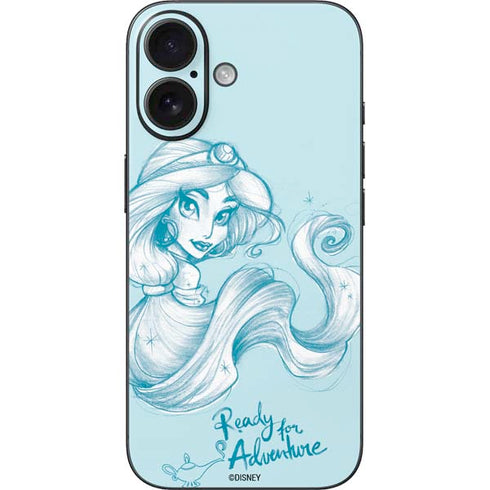 Disney Princess Jasmine Ready for Adventure Art iPhone 16 Skin