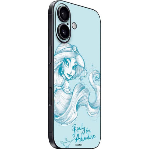 Disney Princess Jasmine Ready for Adventure Art iPhone 16 Skin