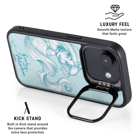 Disney Princess Jasmine Ready for Adventure Art iPhone 16e Kickstand Case