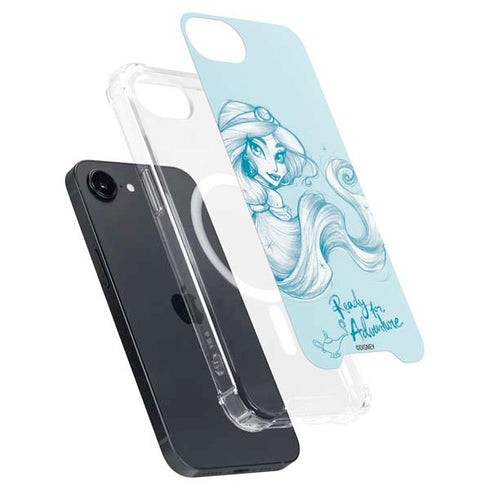 Disney Princess Jasmine Ready for Adventure Art iPhone 16e MagSafe Case
