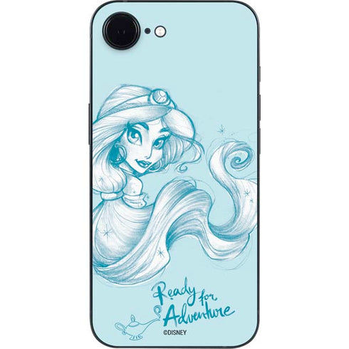 Disney Princess Jasmine Ready for Adventure Art iPhone 16e Skin