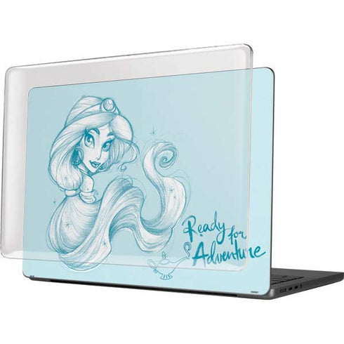 Disney Princess Jasmine Ready for Adventure Art MacBook Pro 14in (2021-24) Case plus Skin