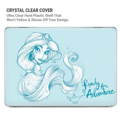 Disney Princess Jasmine Ready for Adventure Art MacBook Pro 14in (2021-24) Case plus Skin
