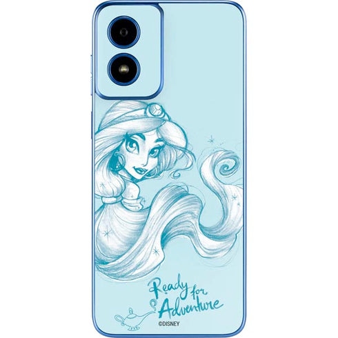Disney Princess Jasmine Ready for Adventure Art Moto G Play 4G (2024) Skin