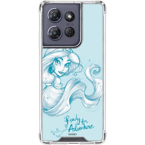 Disney Princess Jasmine Ready for Adventure Art Moto G Play 5G (2025) Clear Case