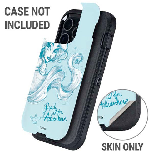 Disney Princess Jasmine Ready for Adventure Art Otterbox Defender iPhone Skin