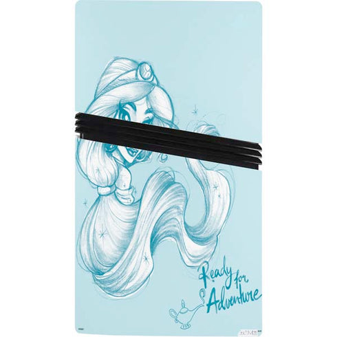 Disney Princess Jasmine Ready for Adventure Art PS5 Pro Bundle Skin