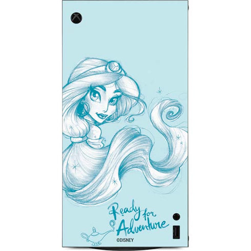 Disney Princess Jasmine Ready for Adventure Art XBox Series X Digital Edition Console Skin