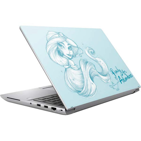 Disney Princess Jasmine Ready for Adventure Art HP ZBook Fury 16 G10 Skin
