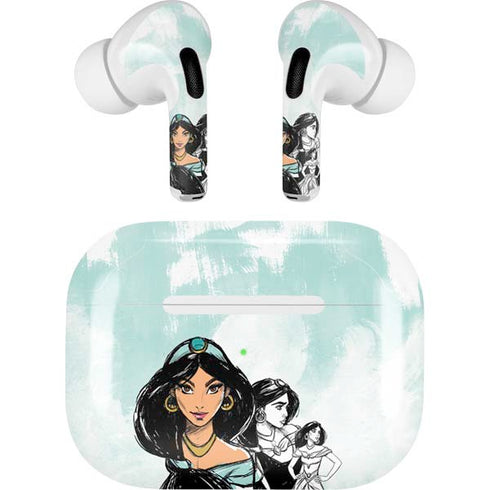 Disney Princess Jasmine Sketch Apple AirPods Pro Skin