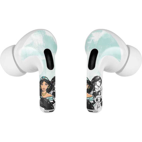 Disney Princess Jasmine Sketch Apple AirPods Pro Skin