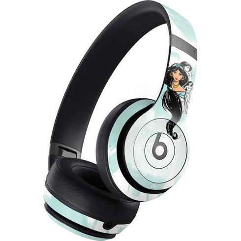 Disney Princess Jasmine Sketch Beats Solo 4 Wireless Headphones Skin