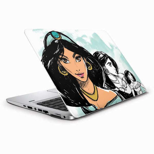 Disney Princess Jasmine Sketch HP Elitebook Skin