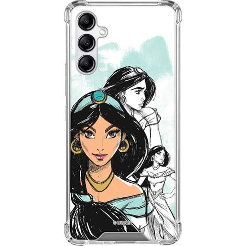 Disney Princess Jasmine Sketch Gabb Phone 4 Clear Case