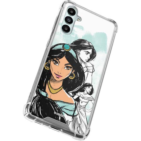 Disney Princess Jasmine Sketch Gabb Phone 4 Clear Case