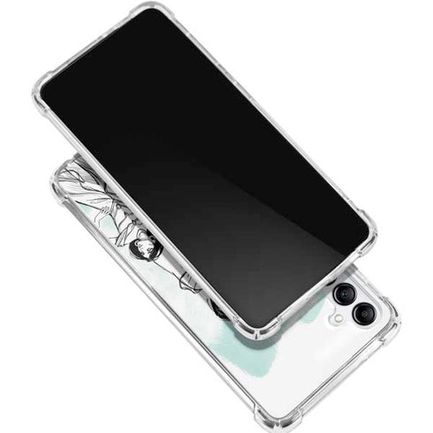 Disney Princess Jasmine Sketch Galaxy A16 5G Clear Case