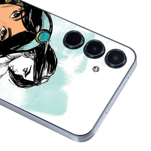 Disney Princess Jasmine Sketch Galaxy A35 5G Skin