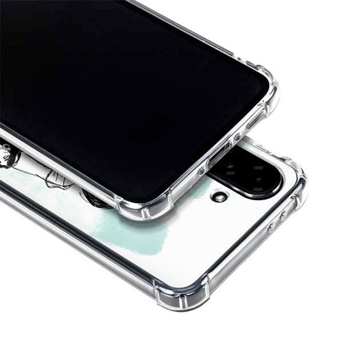 Disney Princess Jasmine Sketch Galaxy A36 5G Clear Case