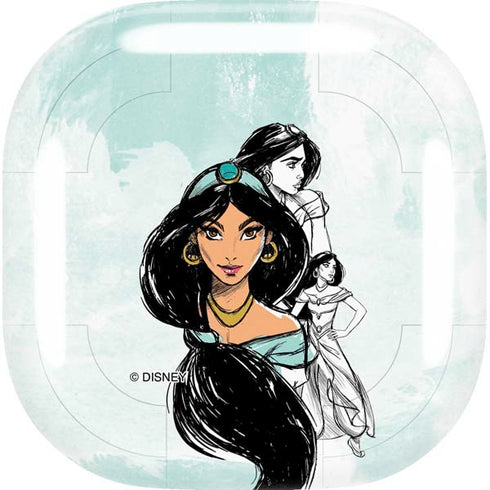 Disney Princess Jasmine Sketch Galaxy Buds Live Skin