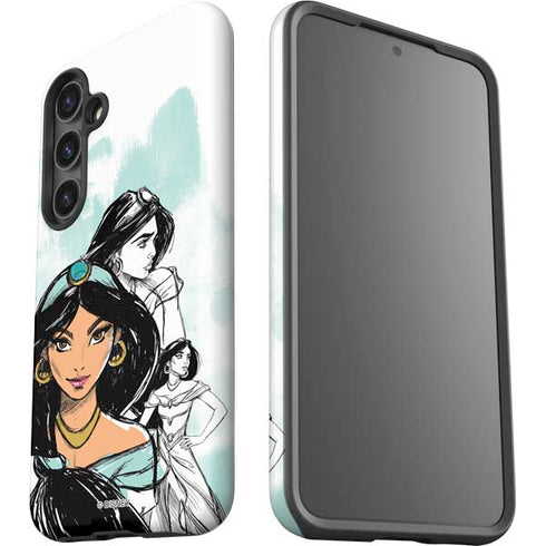Disney Princess Jasmine Sketch Galaxy S25 Impact Case