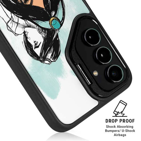 Disney Princess Jasmine Sketch Galaxy S24 Ultra Kickstand Case