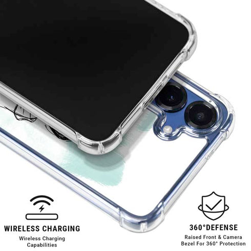 Disney Princess Jasmine Sketch Galaxy S25 Clear Case