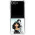 Disney Princess Jasmine Sketch Galaxy Z Flip7 Clear Case