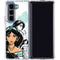 Disney Princess Jasmine Sketch Galaxy Z Fold5 5G Clear Case