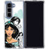 Disney Princess Jasmine Sketch Galaxy Z Fold5 5G Clear Case