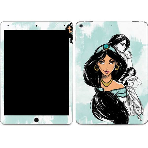 Disney Princess Jasmine Sketch iPad Skins