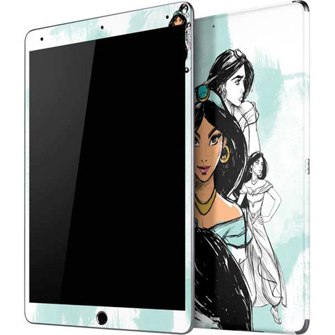 Disney Princess Jasmine Sketch iPad Skins