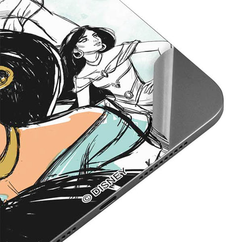 Disney Princess Jasmine Sketch Apple iPad Mini Skin