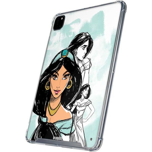 Disney Princess Jasmine Sketch iPad Cases