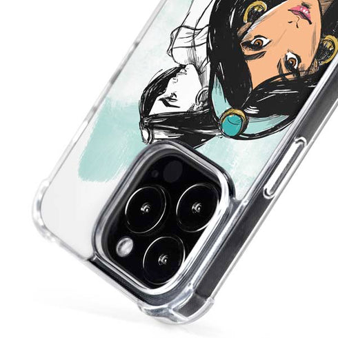 Disney Princess Jasmine Sketch iPhone 16 Pro Max MagSafe Case