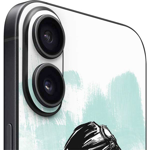 Disney Princess Jasmine Sketch iPhone 16 Skin