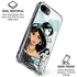 Disney Princess Jasmine Sketch iPhone 16e Clear Case