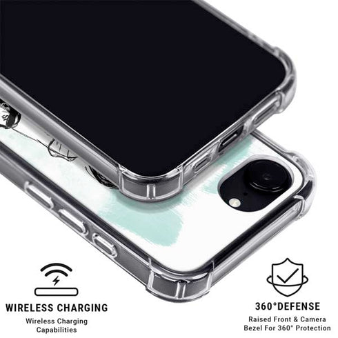 Disney Princess Jasmine Sketch iPhone 16e MagSafe Case