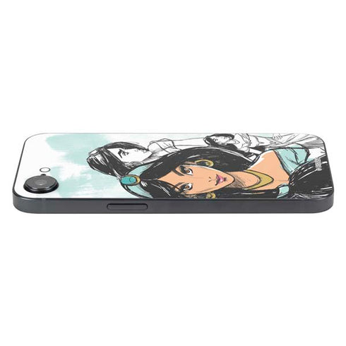 Disney Princess Jasmine Sketch iPhone 16e Skin
