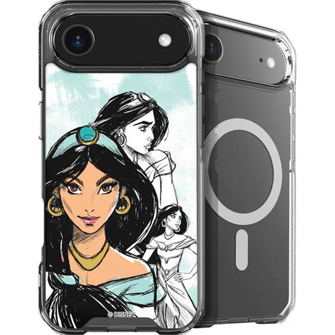 Disney Princess Jasmine Sketch iPhone 17 Air MagSafe Case