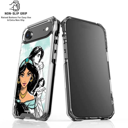 Disney Princess Jasmine Sketch iPhone 17 Air MagSafe Case