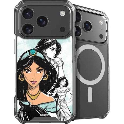 Disney Princess Jasmine Sketch iPhone 18 Pro Max MagSafe Case