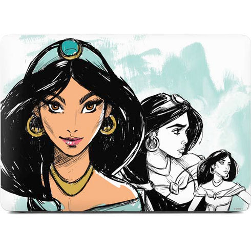 Disney Princess Jasmine Sketch Apple MacBook Pro 16-inch Skin