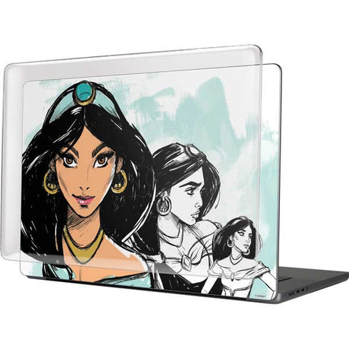 Disney Princess Jasmine Sketch MacBook Cases