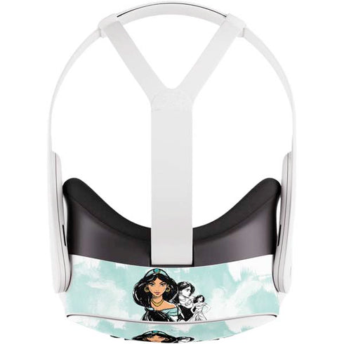 Disney Princess Jasmine Sketch Meta Quest 3S Skin