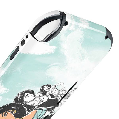 Disney Princess Jasmine Sketch Nintendo Switch Lite Skin
