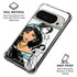 Disney Princess Jasmine Sketch Pixel 9/9 Pro Clear Case