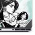 Disney Princess Jasmine Sketch Dell Precision Skin