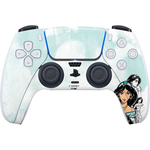 Disney Princess Jasmine Sketch PlayStation PS5 Skins