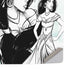 Disney Princess Jasmine Sketch PS5 Pro Console Skin